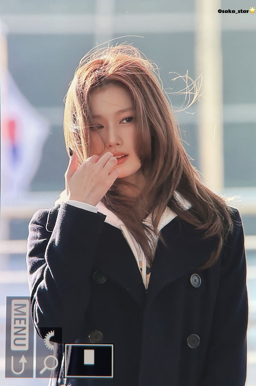 오늘 출국하는 트와이스 사나