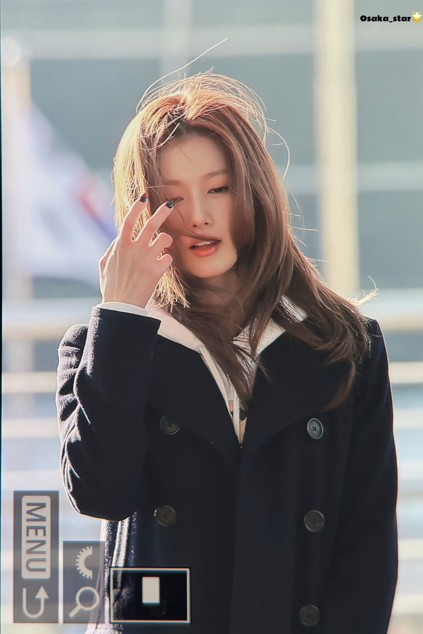 오늘 출국하는 트와이스 사나