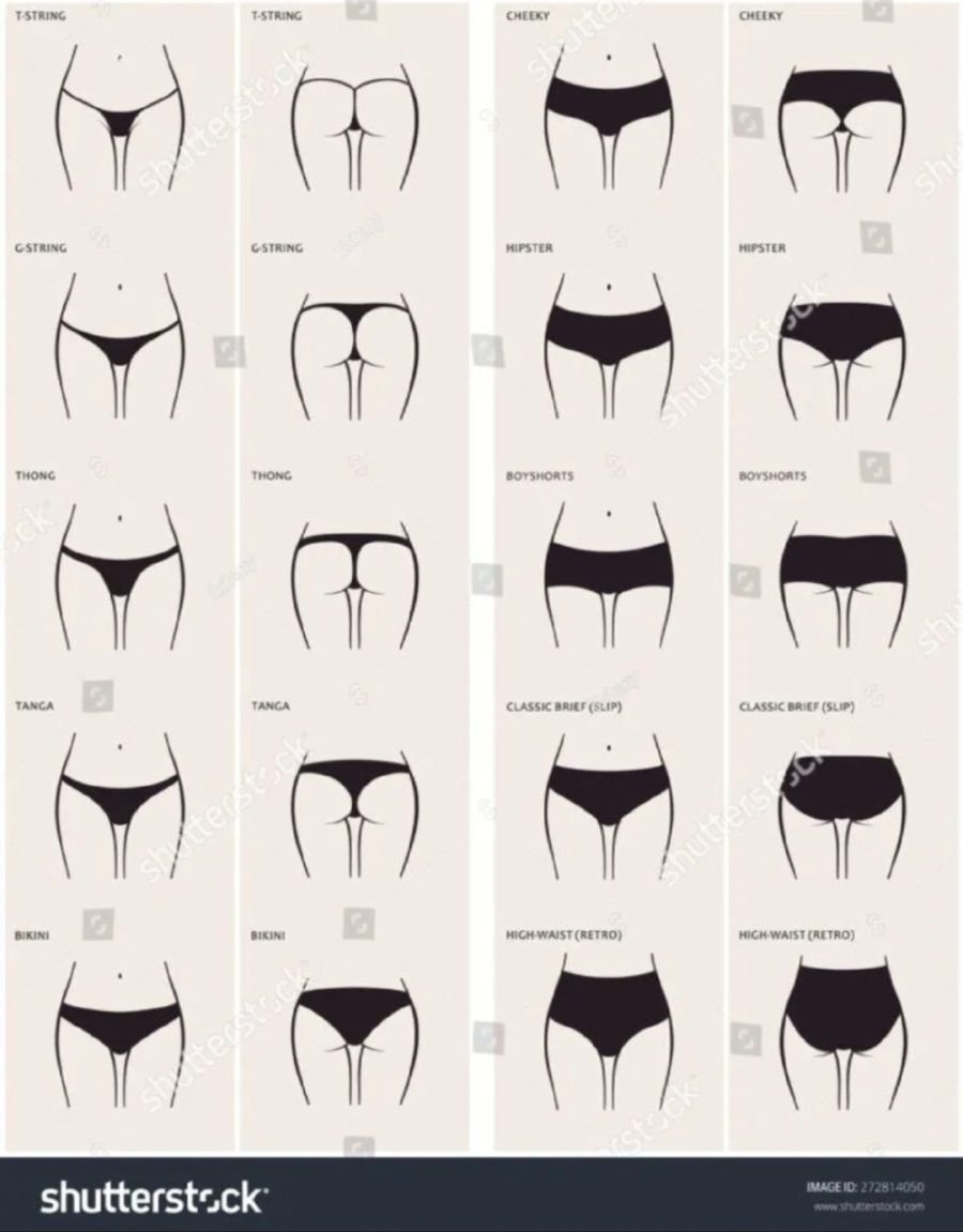 ㅇㅎ?) 알아두면 유용한 여자 팬티 종류