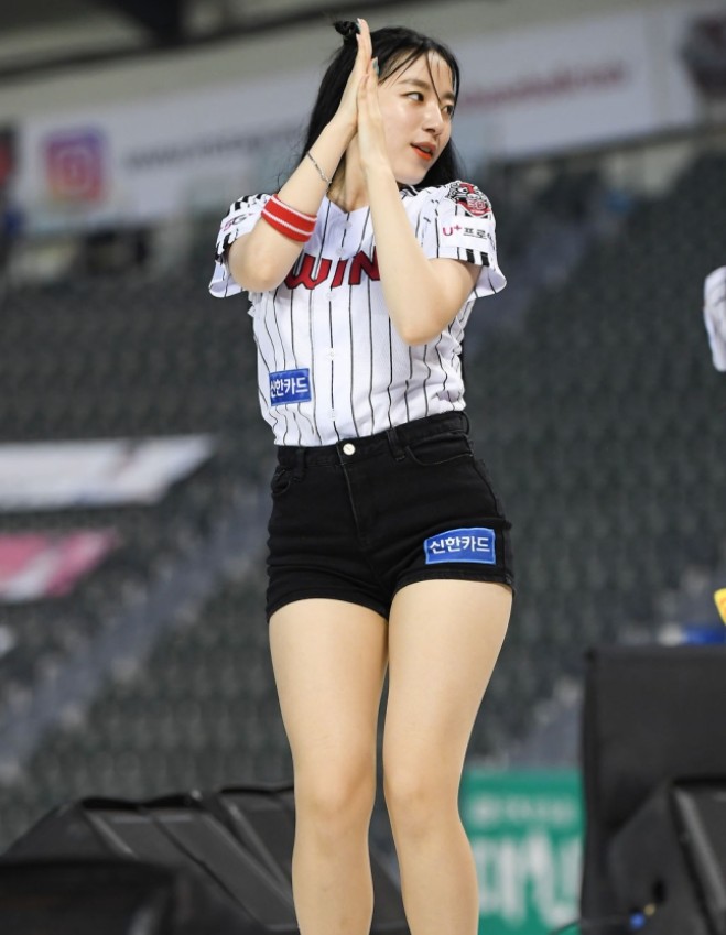 치어리더 하지원