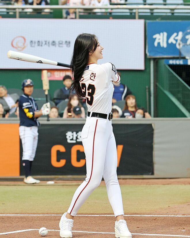 같은팀 원투펀치 하지원 우수한