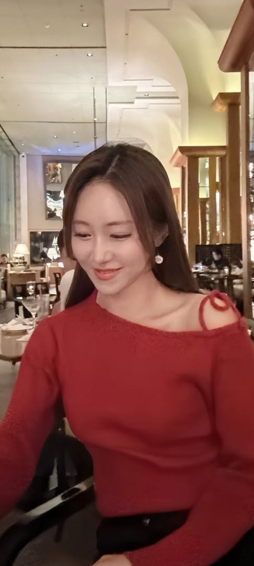 모지안 아나운서 아름다움
