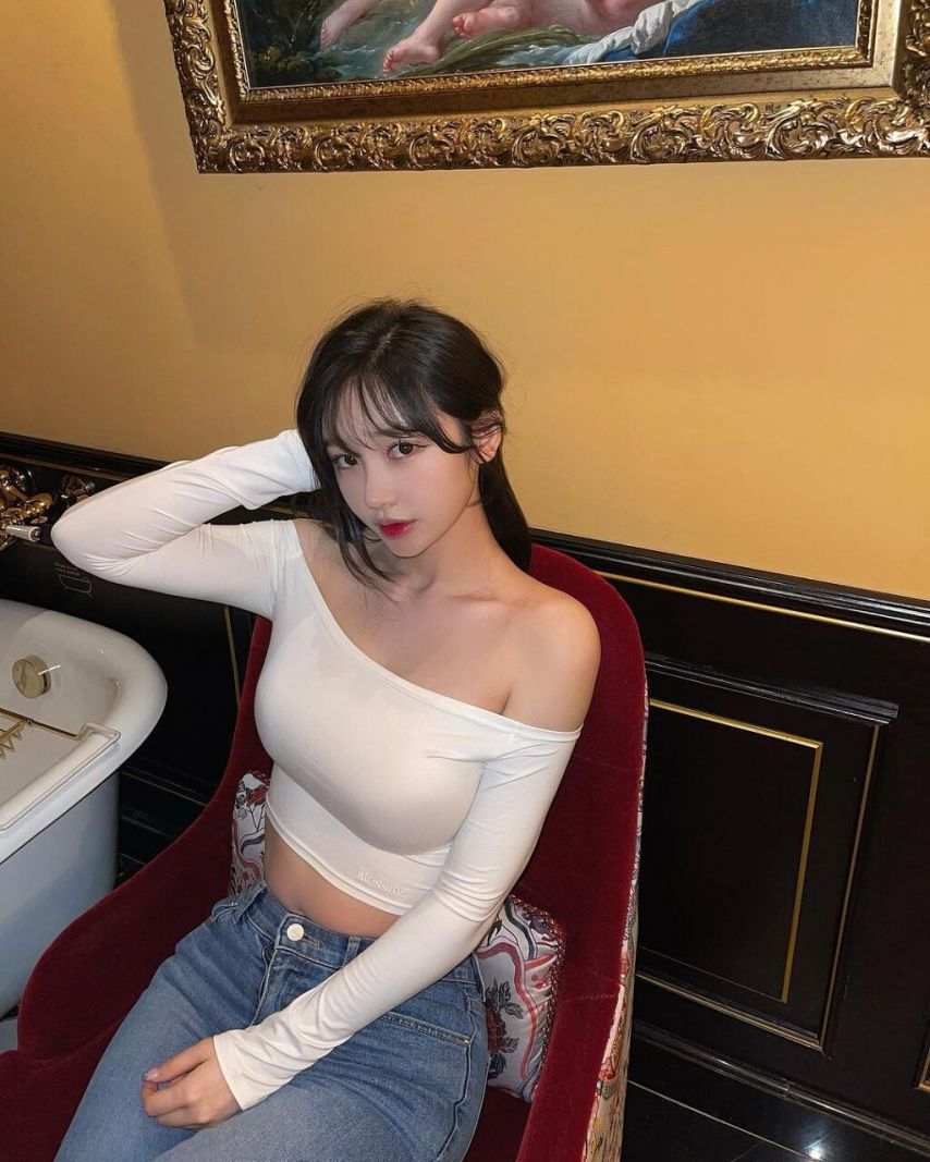 40인치 골반 금화의 남다른 청바지핏