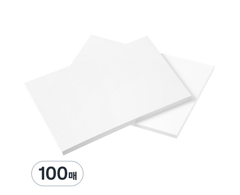 탐사 백상지 180g, A4, 100개