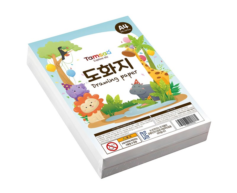 탐사 스케치북 도화지 130g A4, 250매