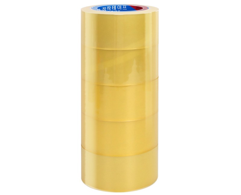코멧 53 μm 경포장용 박스 테이프 48 mm*40 m, 5개