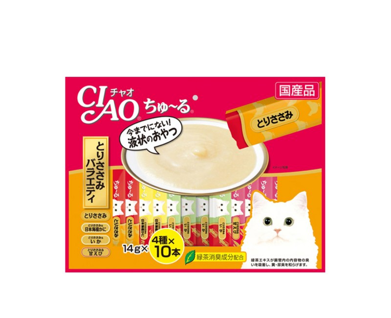 챠오츄르 고양이 간식, 닭가슴살 버라이어티, 560g, 1개