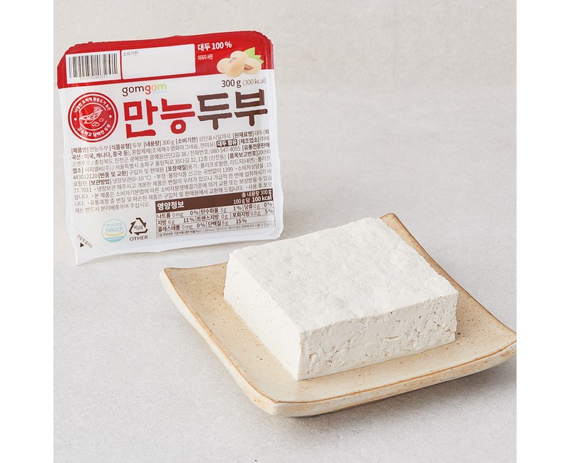 곰곰 만능두부, 300g, 1개