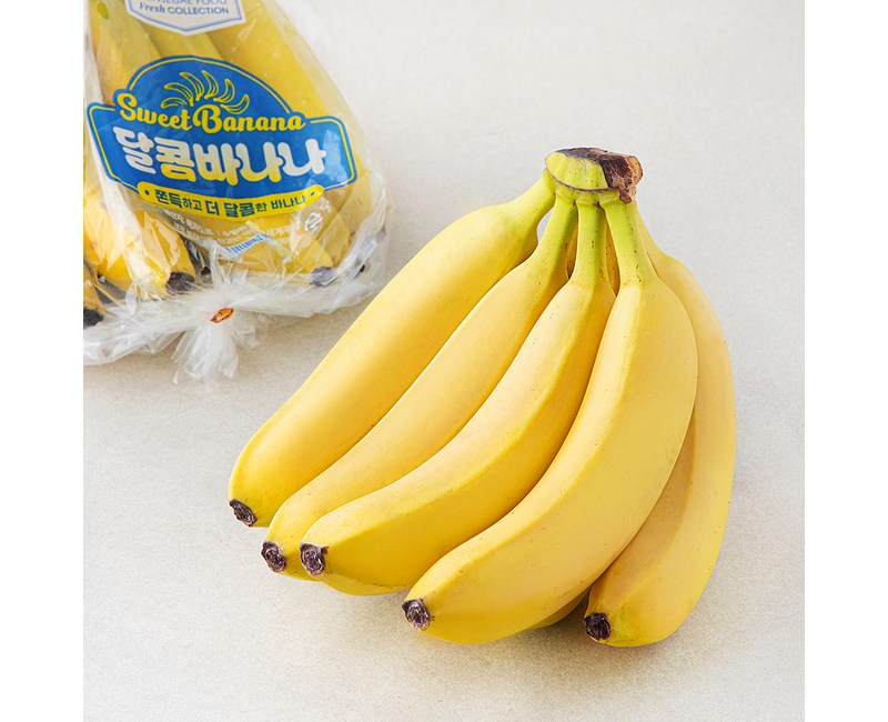 신세계푸드 에콰도르 달콤 바나나, 1개, 1.2kg 내외