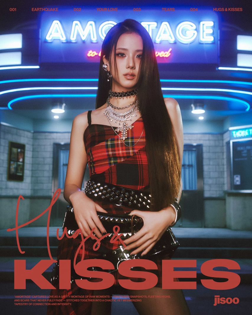 블랙핑크 지수 MINI ALBUM [AMORTAGE] CONCEPT POSTER