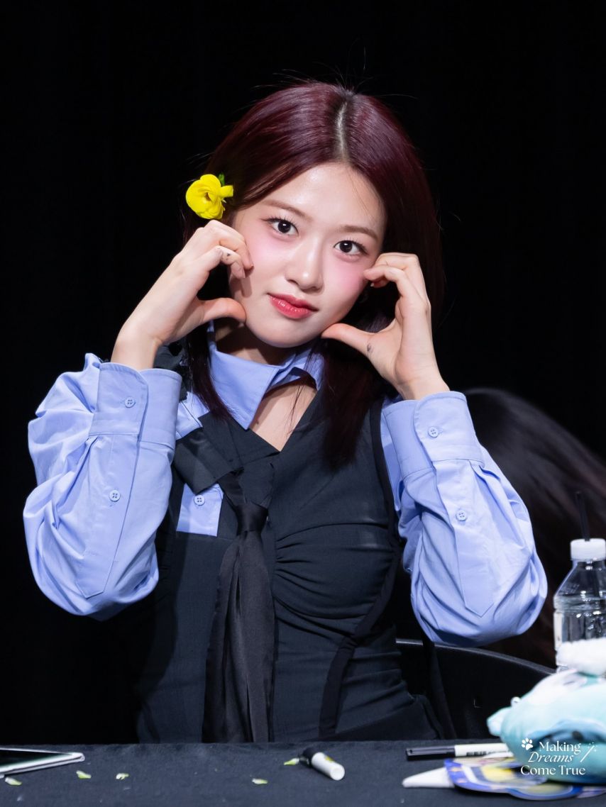 오늘자 애플뮤직팬싸 아이브 안유진