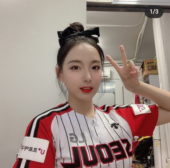 치어리더 하지원