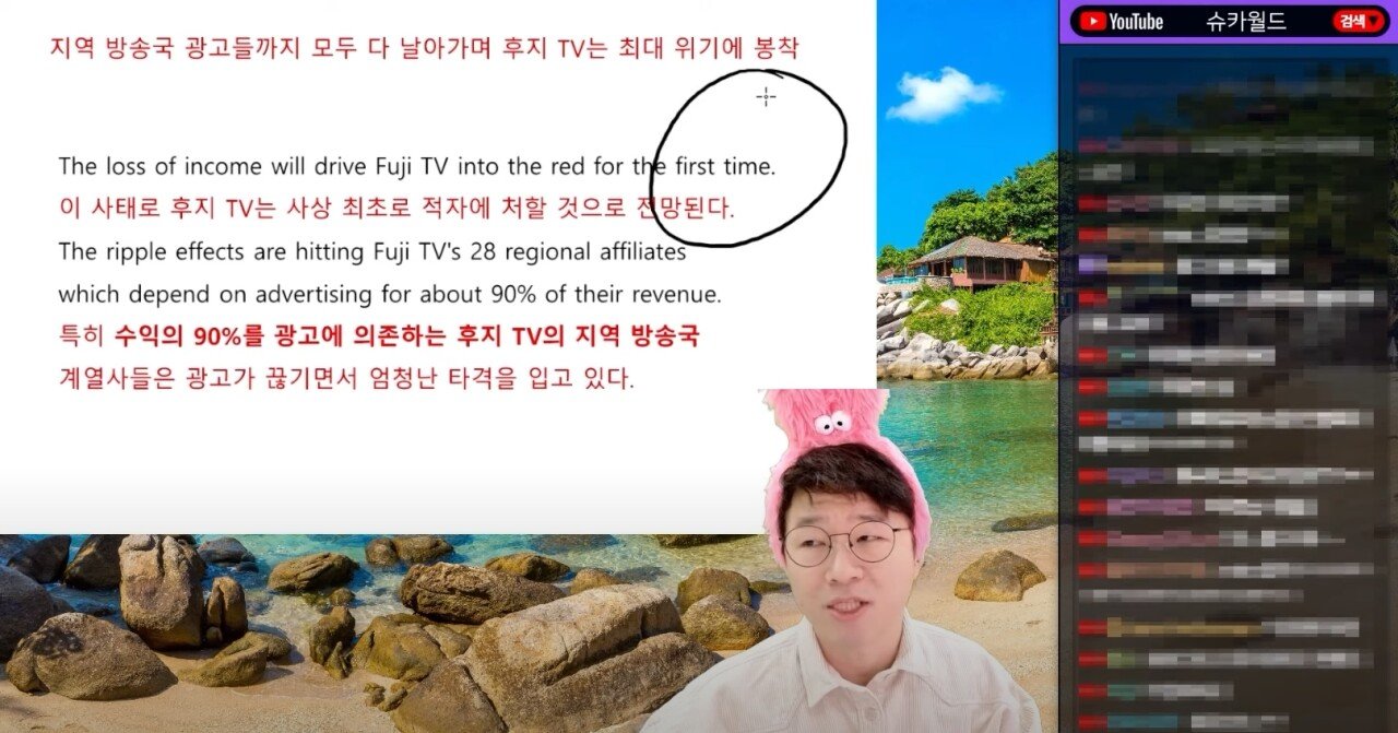 성범죄 사고가 터지고 주가가 2배로 폭등한 후지TV
