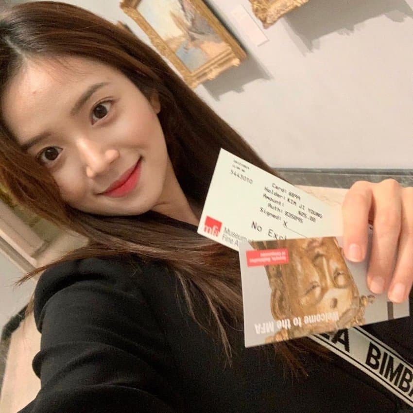 하트시그널 김지영 항공과 시절 사진