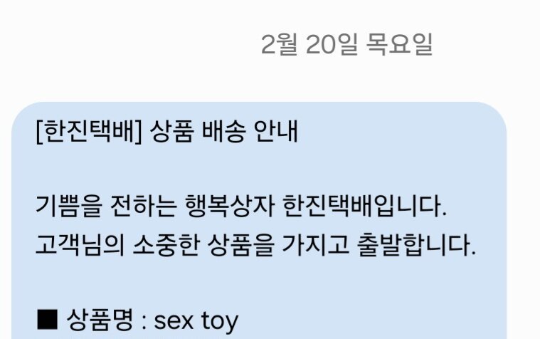테무에서 성인용품 사지마라...