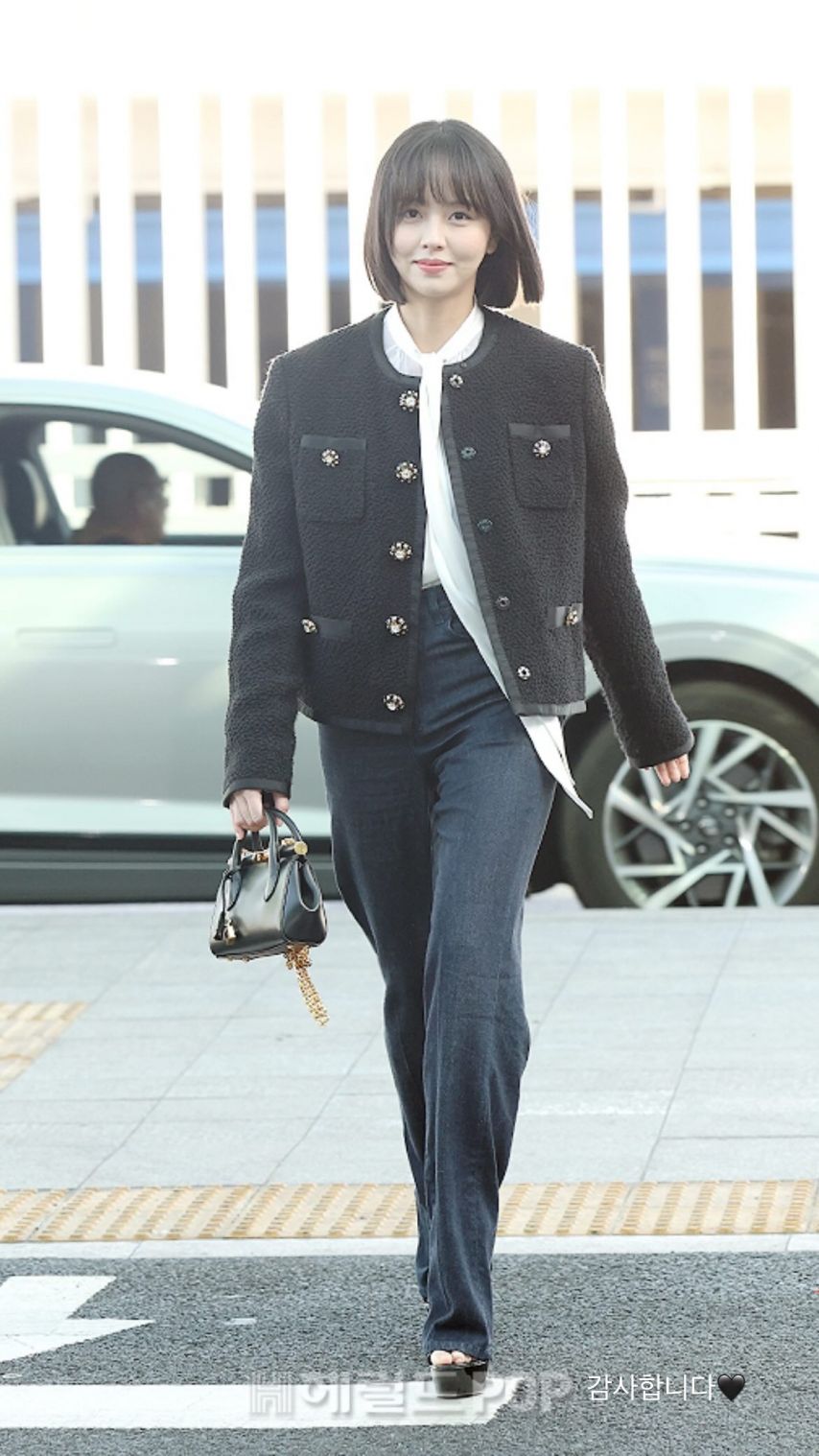오늘자 밀라노로 출국하는 김소현