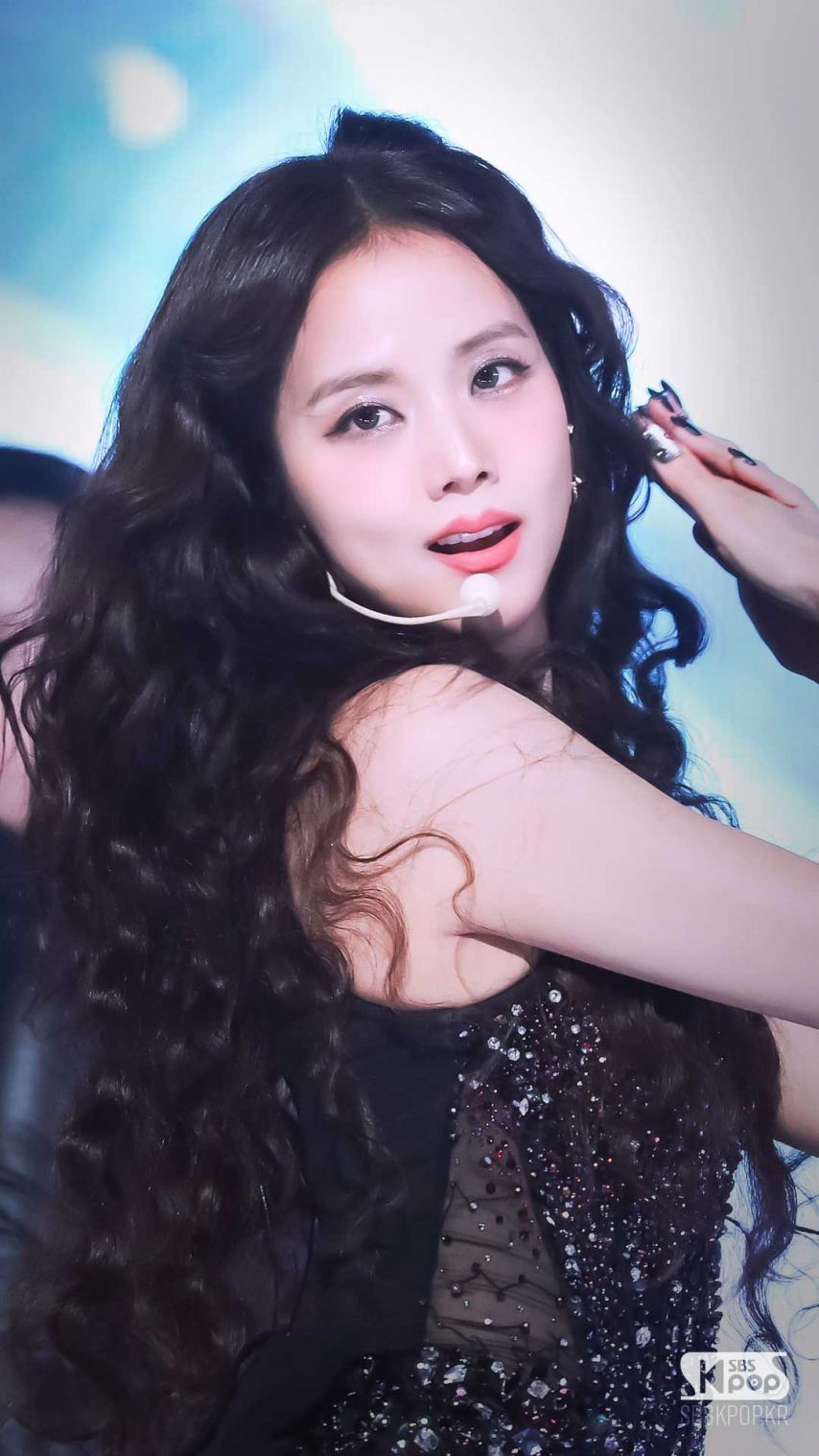 블랙핑크 지수 _ 지수 인기가요 현장포토,스브스매거진
