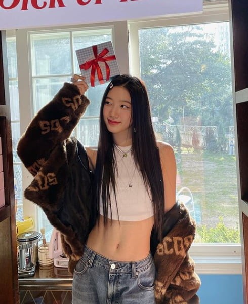 [르세라핌] 카즈하 배꼽
