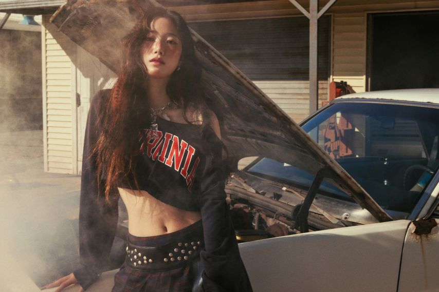 [르세라핌] 카즈하 배꼽
