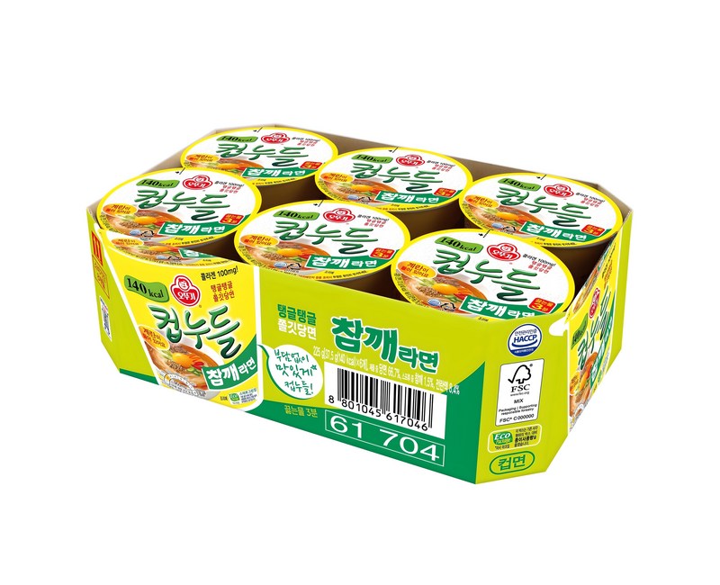 오뚜기 컵누들 참깨라면 컵 37.5g
