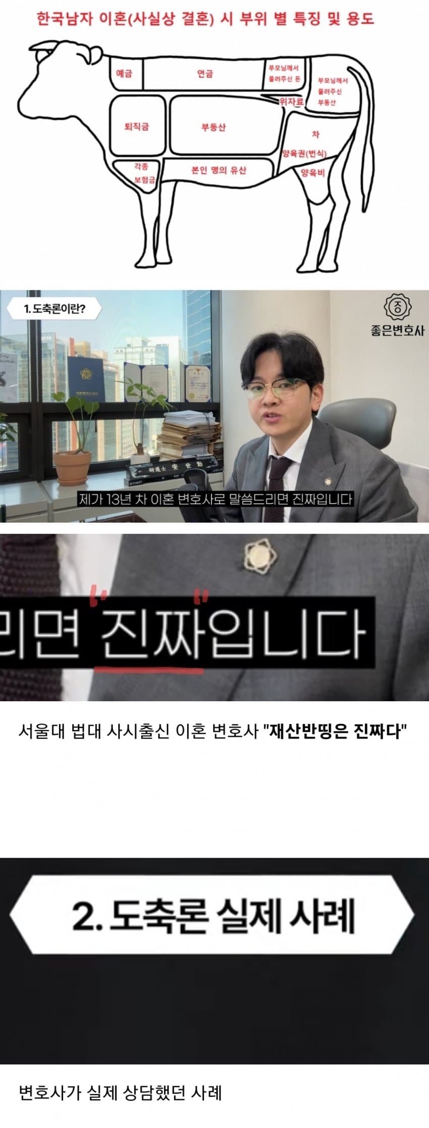 서울대 법대 출신 이혼 변호사가 말해주는 도축론