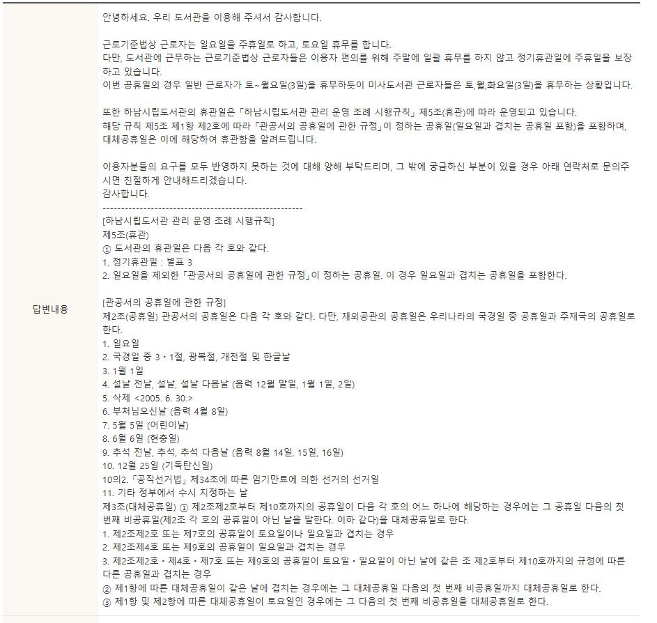 "감히 대체공휴일에 쉬어?" 일 안하는 도서관