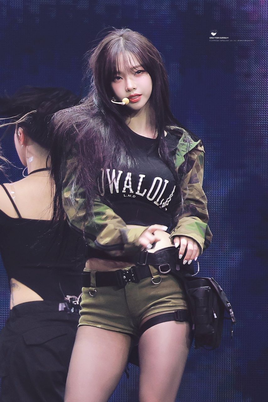단발 카리나 vs 장발 카리나