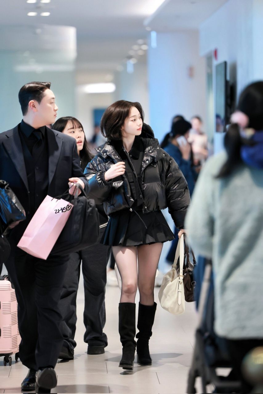 단발 카리나 vs 장발 카리나