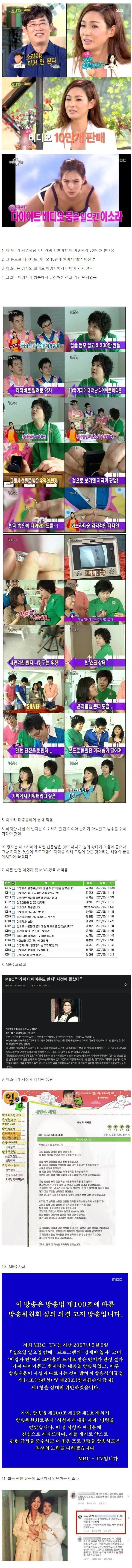 이소라가 이영자 언급을 안하게 된 이유