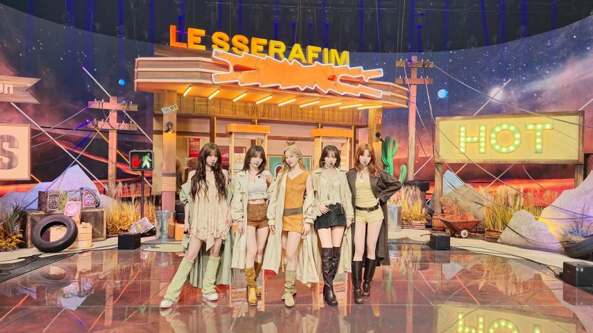 르세라핌 _ 사쿠라,카즈하 _ 허윤진