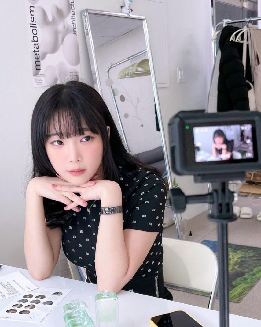 노출없는 수수한 복장 리즈시절 강인경