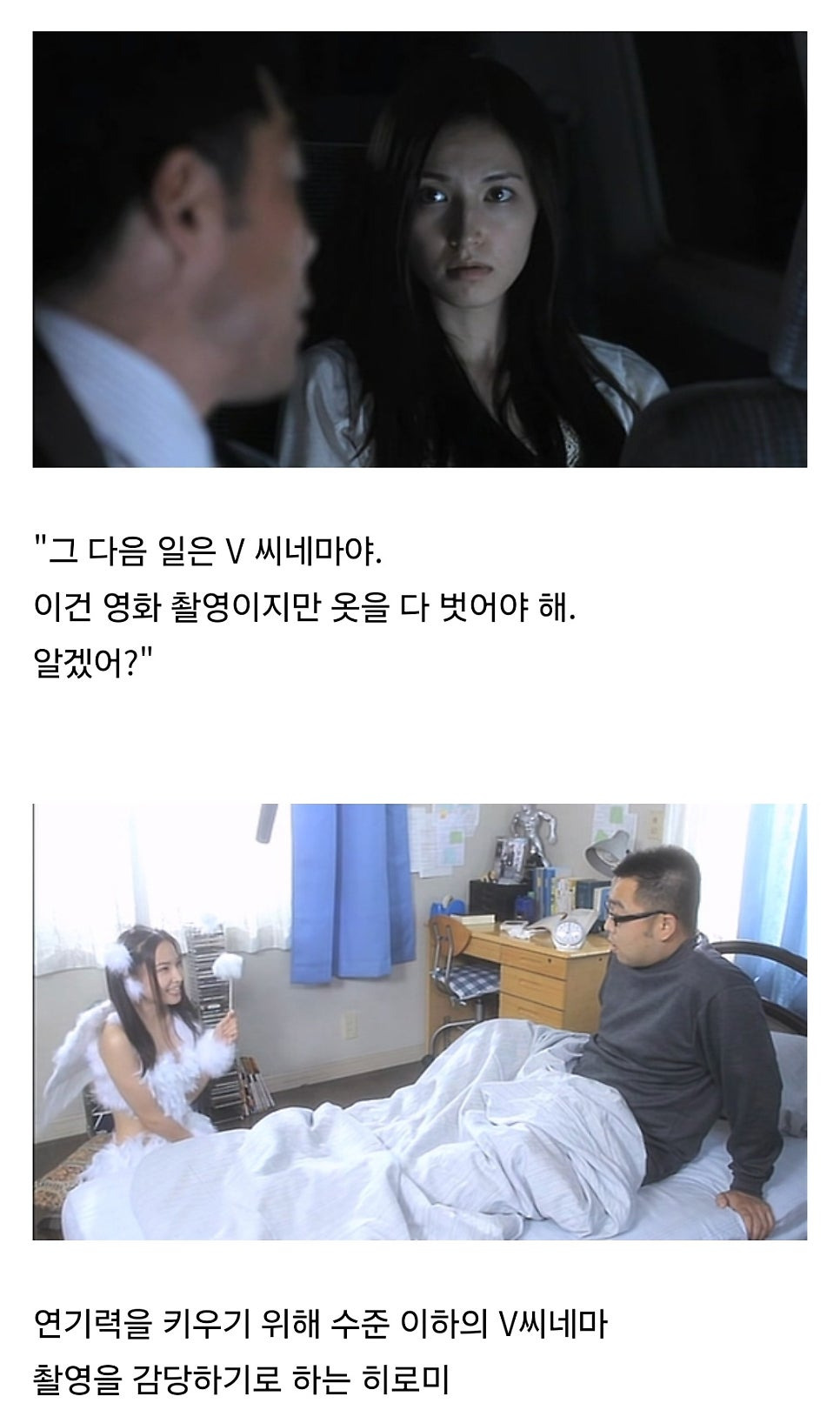 AV 배우가 되는 과정 영화