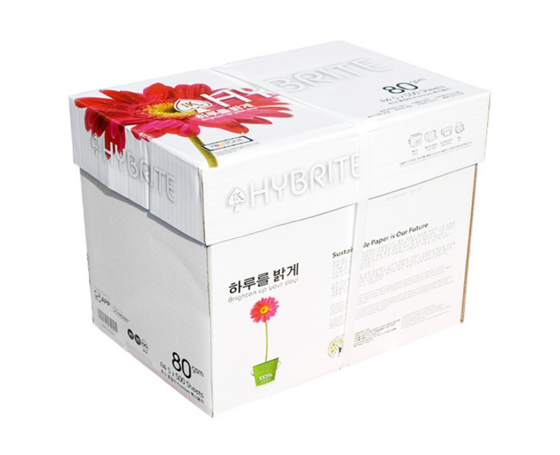 하이브라이트 80g 복사용지, A4, 2500개