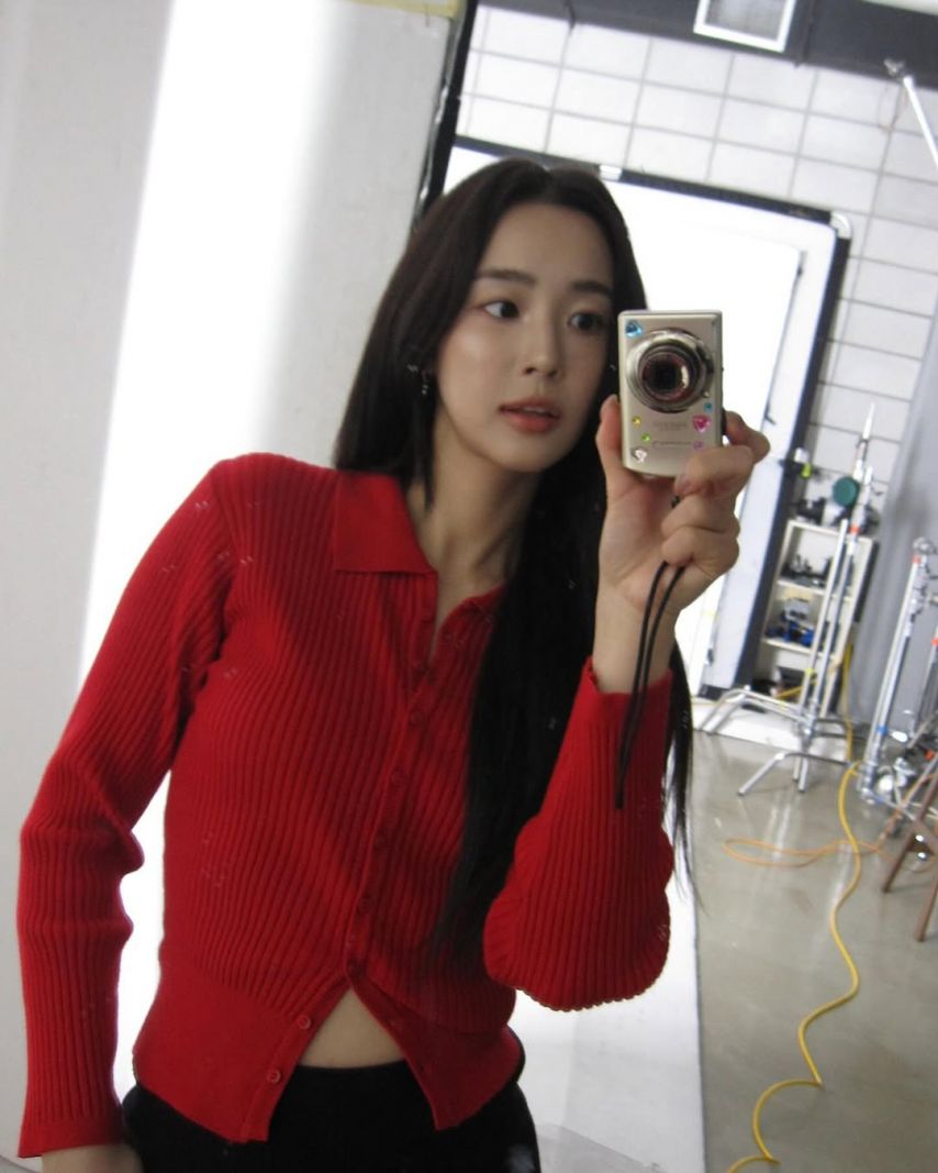 최예빈 ig 입술