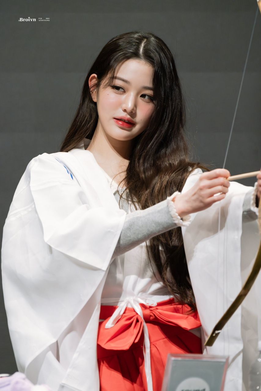 아이브 장원영 팬싸인회 고화질 직찍