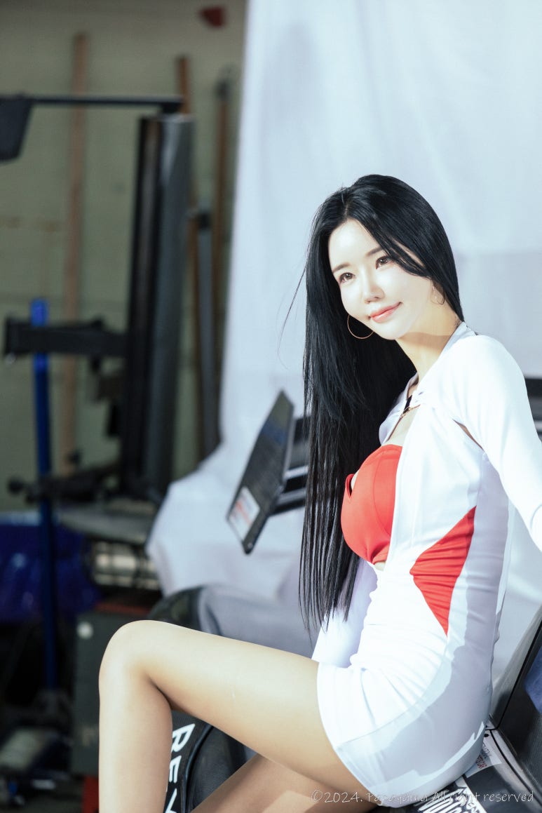 레이싱모델 민한나