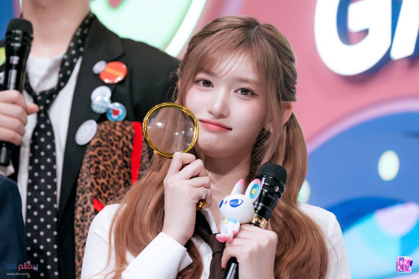 아이브 이서 인기가요 현장포토