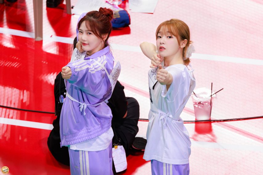 오마이걸 효정,승희 아육대
