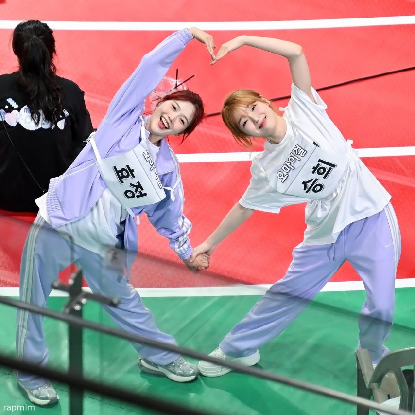 오마이걸 효정,승희 아육대