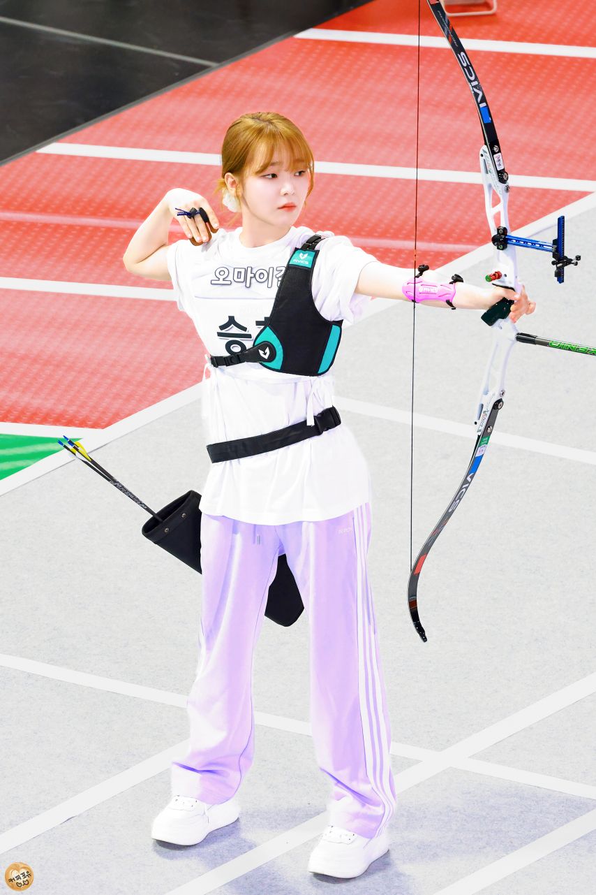 오마이걸 효정,승희 아육대