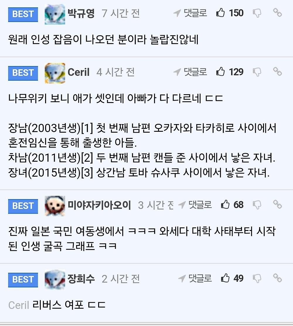 히로스에 료코 간호사를 폭행한 혐의로 체포