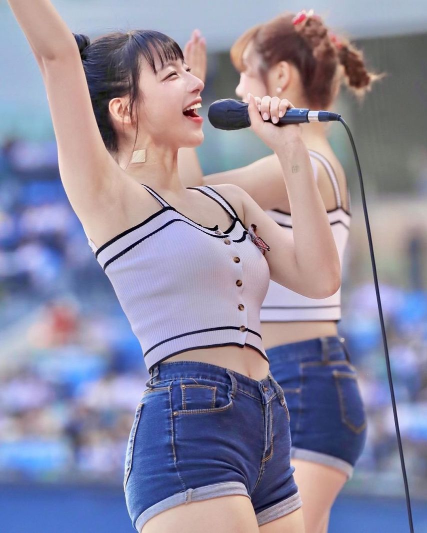치어리더 하지원