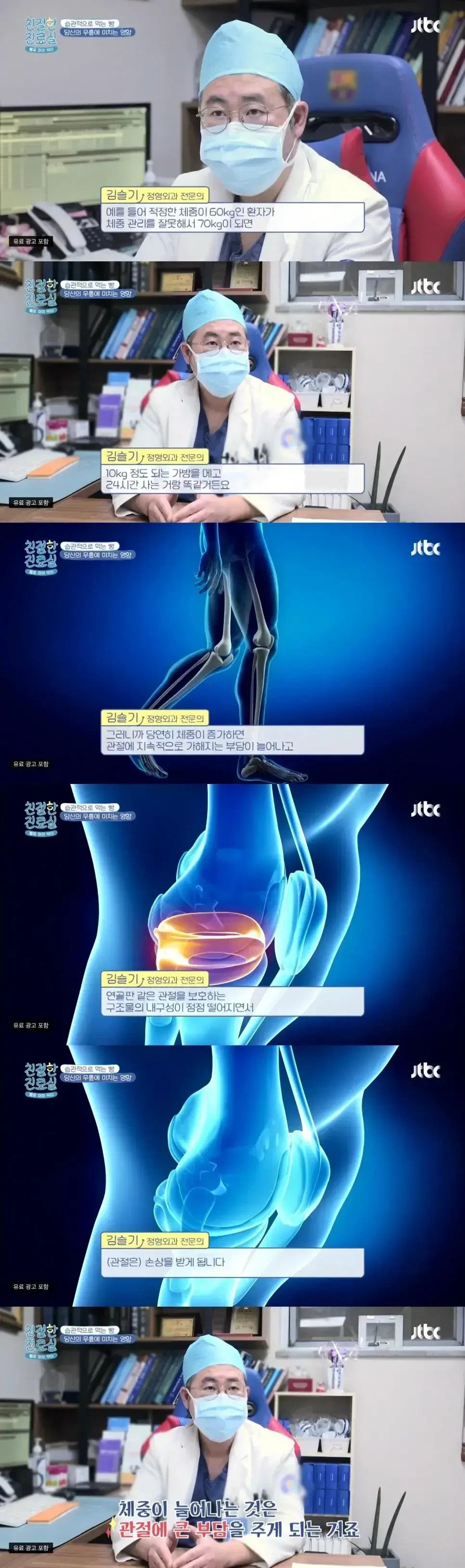 적정 체중을 유지해야하는 이유