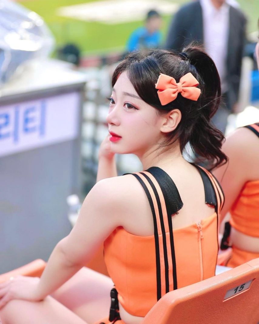 치어리더 우수한