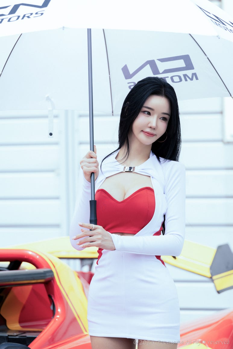 레이싱모델 민한나