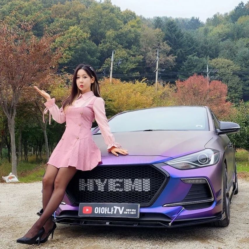 레이싱모델 이슬비
