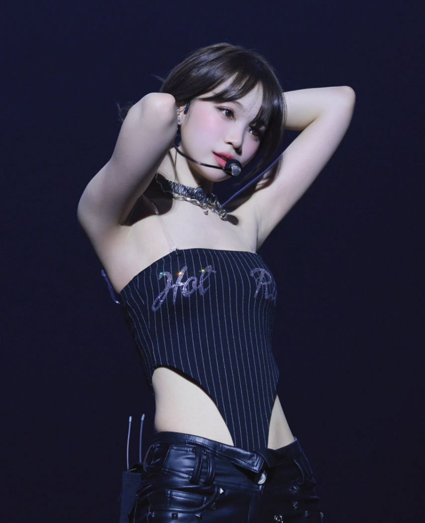 르세라핌 콘서트 에너지 넘치는 핫걸 김채원