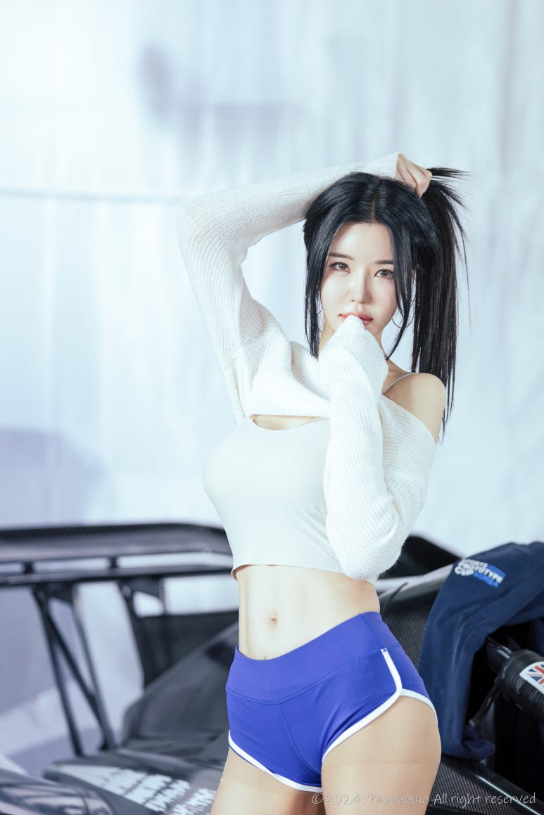 레이싱모델 민한나
