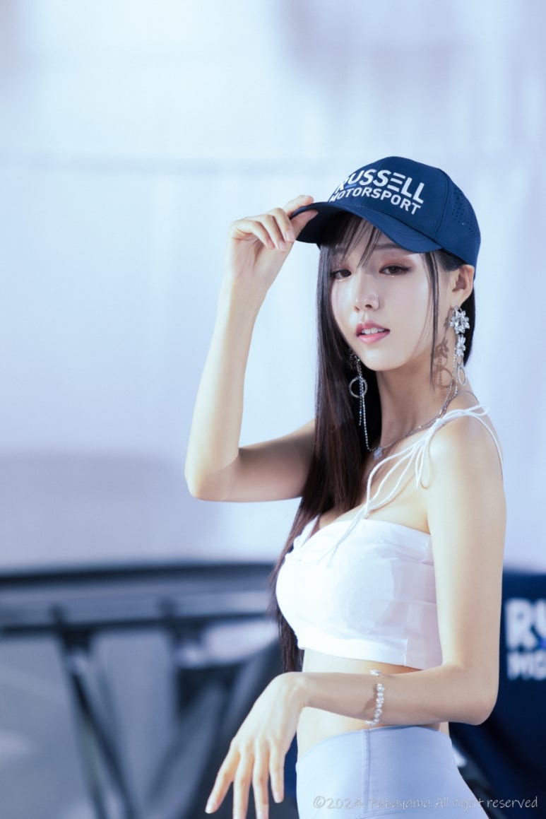 레이싱모델 김가온