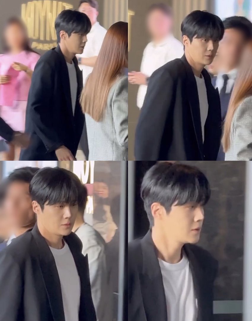 김종민 결혼식 하객 사진